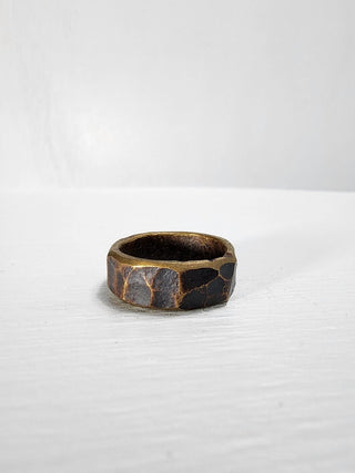 Hammered Brass Ring