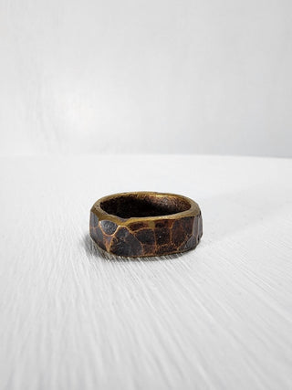 Hammered Brass Ring