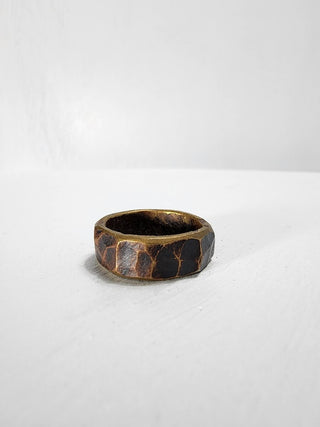 Hammered Brass Ring