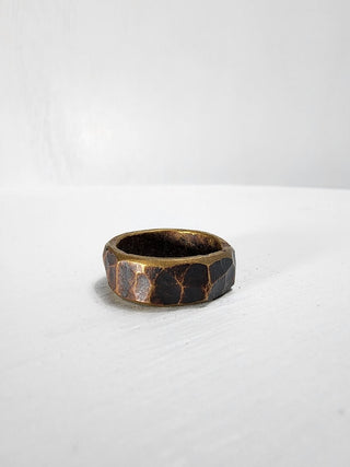 Hammered Brass Ring