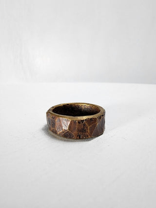 Hammered Brass Ring