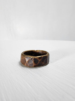 Hammered Brass Ring