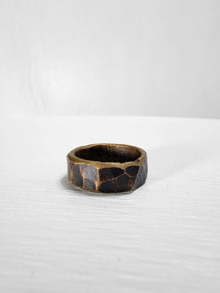 Hammered Brass Ring