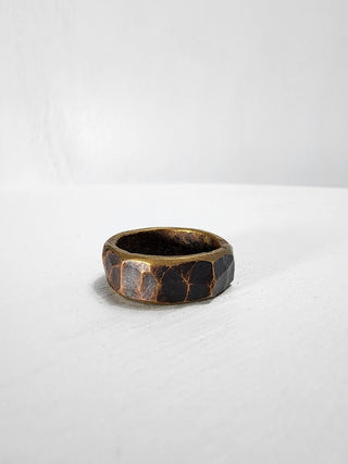 Hammered Brass Ring