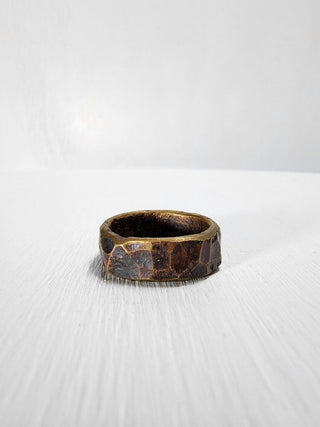 Hammered Brass Ring