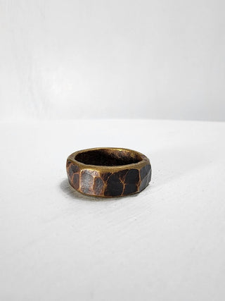 Hammered Brass Ring