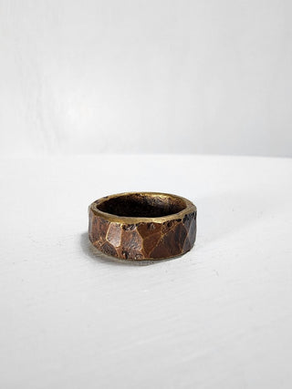 Hammered Brass Ring