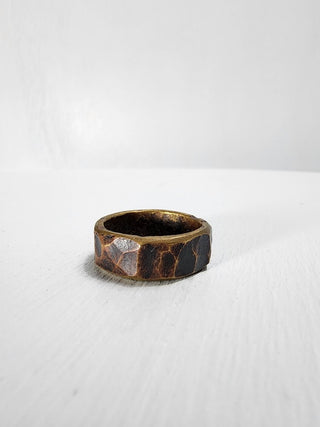 Hammered Brass Ring