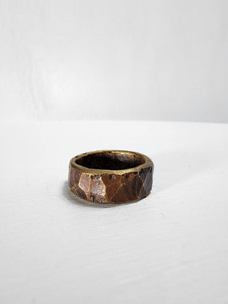 Hammered Brass Ring