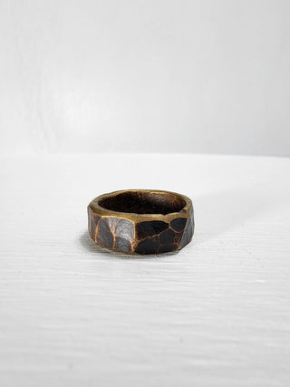 Hammered Brass Ring