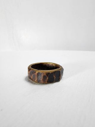 Hammered Brass Ring