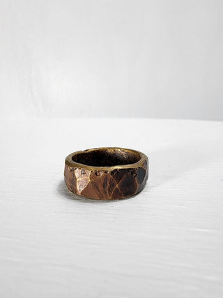 Hammered Brass Ring