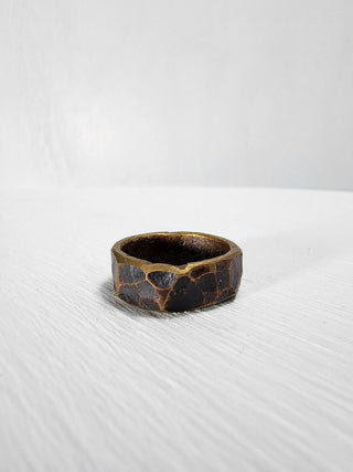 Hammered Brass Ring