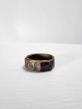 Hammered Brass Ring