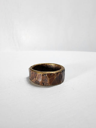 Hammered Brass Ring