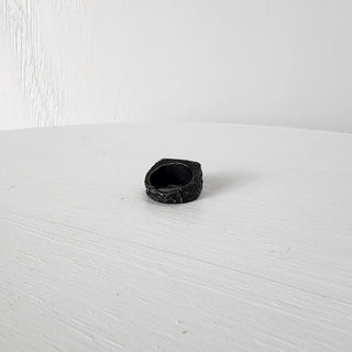 Dusk's Chains - Signet Ring - Midnight's Honor - Stainless Steel Ring