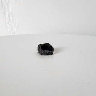 Dusk's Chains - Signet Ring - Midnight's Honor - Stainless Steel Ring