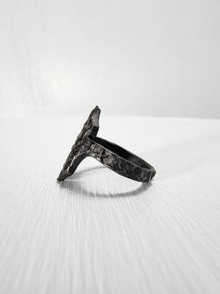 Black Gothic Stainless Steel Ring