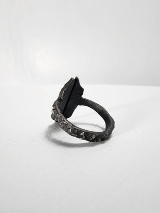 Black Gothic Stainless Steel Ring