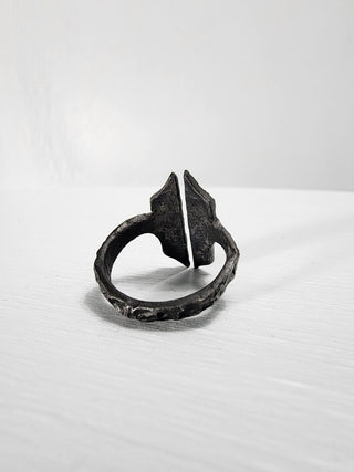 Black Gothic Stainless Steel Ring