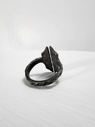 Black Gothic Stainless Steel Ring