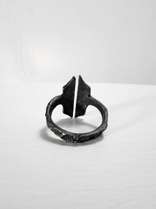 Black Gothic Stainless Steel Ring