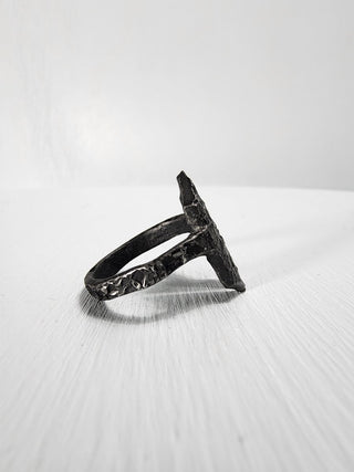 Black Gothic Stainless Steel Ring