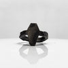 Black Gothic Coffin Stainless Steel Ring